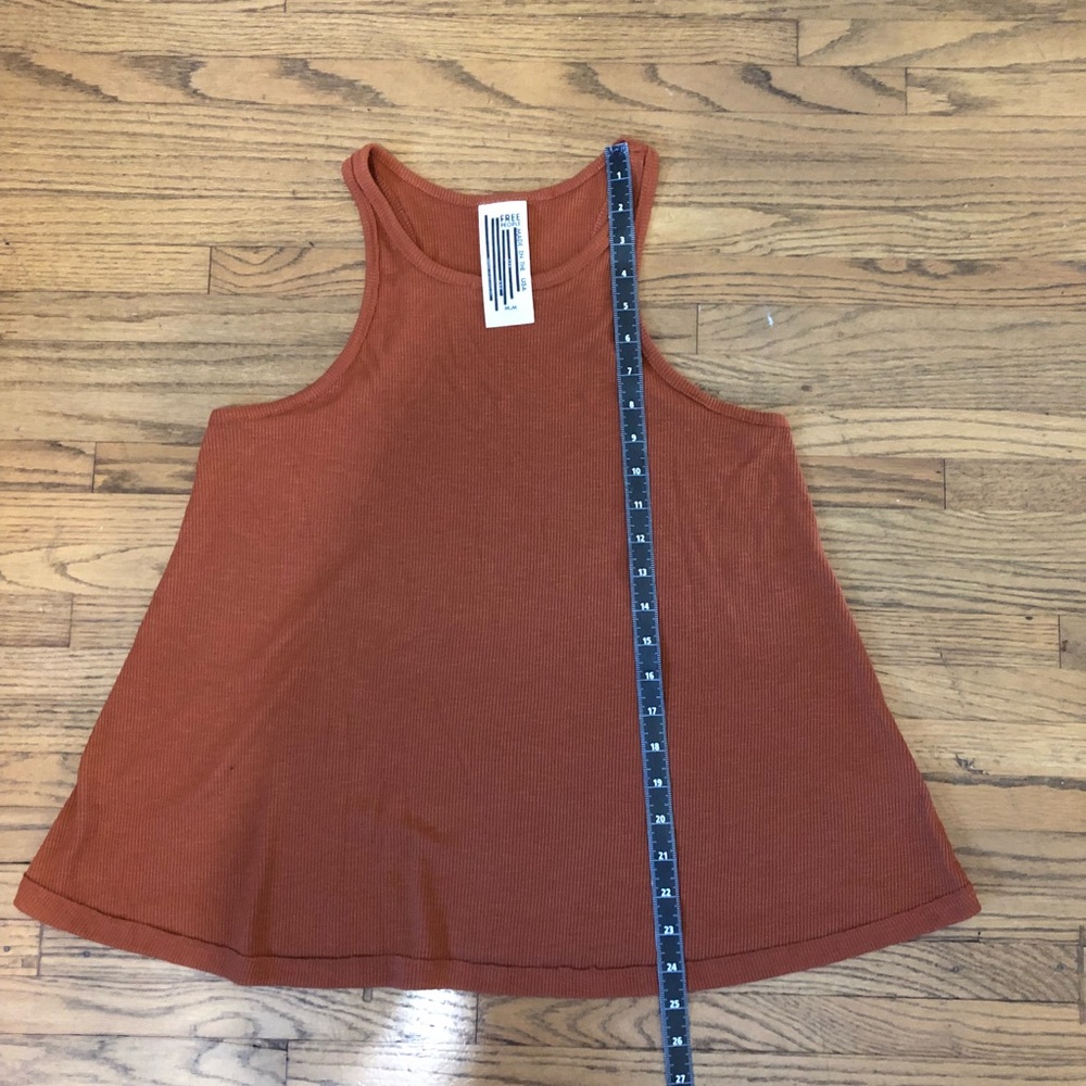 Free People Long Beach Ribbed Tank Size M - Picture 8 of 8